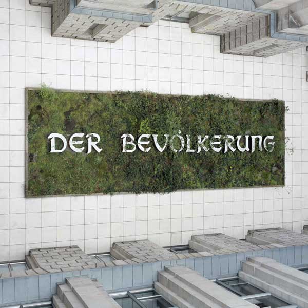 הנס האקה - Der Bevölkerung