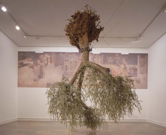 דני קראוון, "פרדס", מתוך התערוכה "העץ הנדיב", גלריית אום אל-פחם