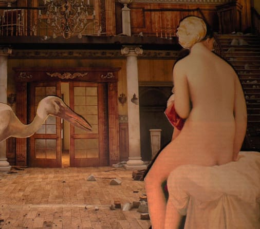 דינה גולדשטיין, The House 2, קולאז', 2014