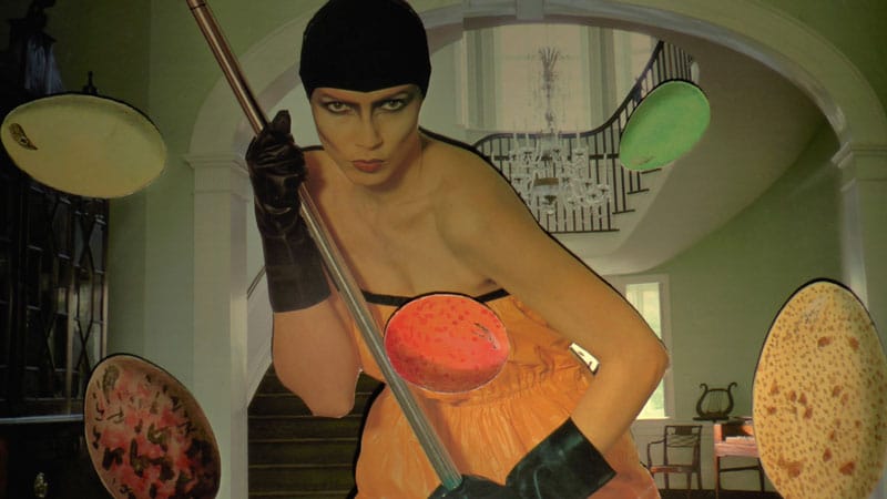 דינה גולדשטיין, The Lady 1 קולאז, 2014