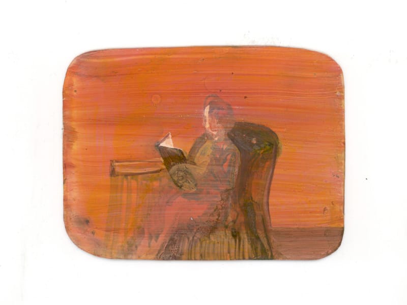 לוח, שמן על פורמיקה, 9/12 ס"מ, 2015