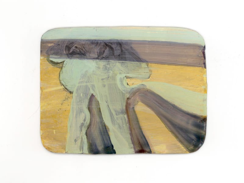 מעטפת,שמן על פורמיקה, 9/12 ס"מ, 2015