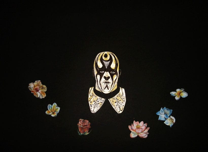 עפרונות ועטים על נייר, 100X60 ס"מ, 2014