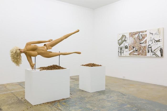 Jennifer Rubell, Lysa III, 2014, fiberglass, resin and steel