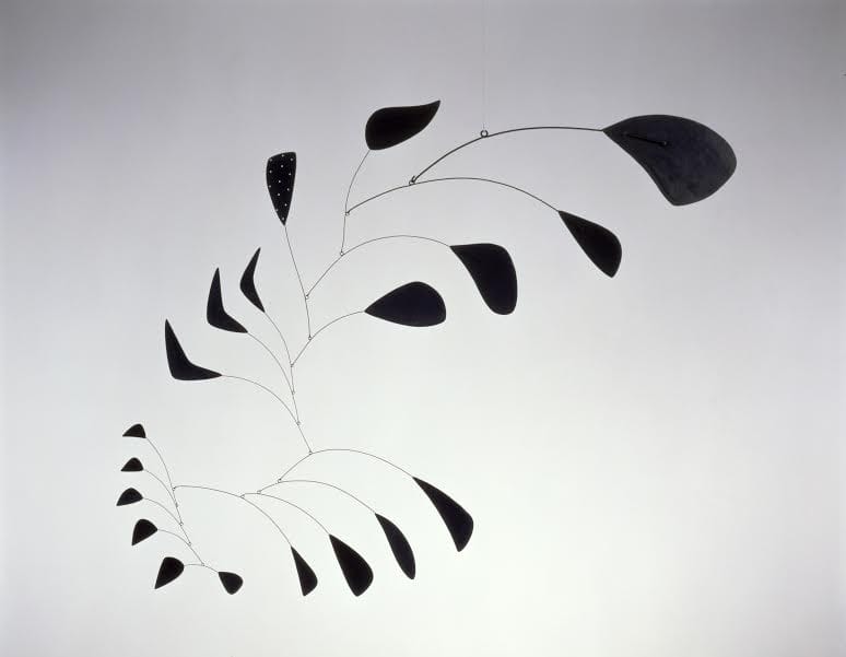 Alexander Calder (1898 - 1976)  Vertical Foliage 1941 Sheet metal, wire, and paint 1359 x 1676 mm Calder Foundation, New York © 2015 Calder Foundation, New York / DACS, London